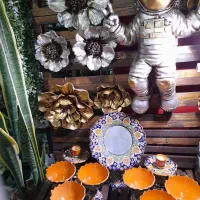 انواع سفره هفت‌سین،پلی استر،میناکاری،سفال