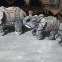 کاروان فیل ۳تایی|مجسمه، تندیس، ماکت|قدس, شهر‌قدس|دیوار