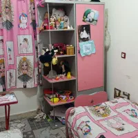 کمد تخت میز تحریر وپرده ست کمد