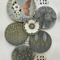 دیوارکوب های سفالی برجسته دست ساز|تابلو، نقاشی، عکس|آمل, |دیوار