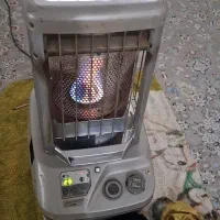 بخاری نفتی برقی دوفن ژاپنی