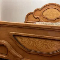 تخت دونفره چوب سالم