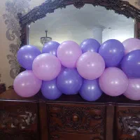 30عدد بادکنک پرباد کرومی