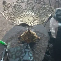 میوه خوری و شیرینی خوری برنز ۶/۷کیلویی