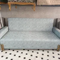 کاناپه تخت خواب شو نشیمن ۴ نفره تخت دو نفره|مبلمان خانگی و میز عسلی|قم, شاه ابراهیم|دیوار