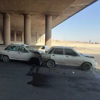پراید۱۳۲ تصادفی مدل 90