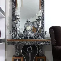 آینه و شمعدان