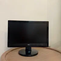 مانیتور aocهمراه با کیس کیبورد و بلندگو