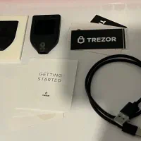 دو عددکیف پول سخت افزاری Trezor one و Trezor T|قطعات و لوازم جانبی رایانه|تهران, افسریه شمالی|دیوار