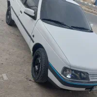 پژو 405 رنگ سفید فابریک مدل 89 کمیاب