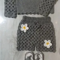 لباس بچگانه بافتنی|لباس|شاهین دژ, |دیوار