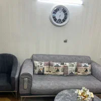 مبل هفت نفره به همراه جلومبلی|مبلمان خانگی و میز عسلی|فردیس, شهرک ارم|دیوار