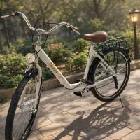 دوچرخه شیک و مدرن و نو و شهری