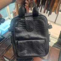 کیف دوشی و کوله چرم طبیعی