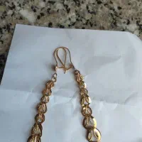 گوشواره و انگشتر طلا
