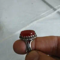 انگشتر نقره رکاب کار دست وظریف نگین حکاکی|جواهرات|مشهد, امام خمینی|دیوار