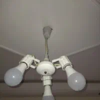 لوستر فنر دار سه تایی