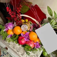 سبد میوه و اجیل شب یلدا