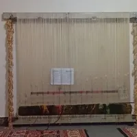 تابلو فرش نقشه مجلس عروسی ابریشم