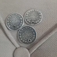 سکه قاجاری نقره|کلکسیون سکه، تمبر، اسکناس|مشهد, رده|دیوار