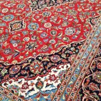 رنگ قالی گلی با دستگاه۹و۶متری