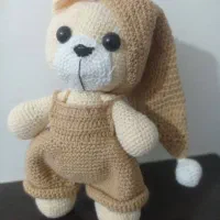 عروسک با بهترین نخ بافت شده