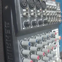 میکسر بهرینگر ۱۲۰۲ میکروفون بیسیم بانداکتیو|سیستم صوتی خانگی|اهواز, کوی صادقیه|دیوار