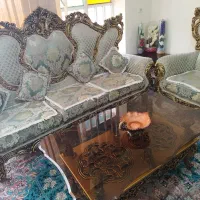 فروش سرویس مبلمان سلطنتی|مبلمان خانگی و میز عسلی|شیراز, رازی|دیوار