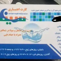 کارت استخر سینا ۲۵ عددی
