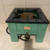 اجاق گاز تک شعله با رویه چدن