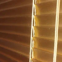 پرده کرکره فلزی مینیاتوری، پرده حصیری بامبو بافتنی