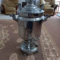 سماور۲۰لیتری نفتی  قدیمی با مهر شیر برادران|سماور، چای‌ساز، قهوه‌ساز|اردبیل, |دیوار