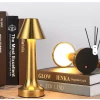 چراغ رومیزی شارژی تاچ Retro مدل Frustum|چراغ خواب و آباژور|تهران, امانیه|دیوار