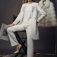 کت شلوار سفید مناسب عقد