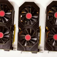 کارت ۵۸۰وپاور ومادر بورد،، یکجا