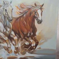 تابلو نقاشی رنگ روغن|تابلو، نقاشی، عکس|تهران, الهیه|دیوار