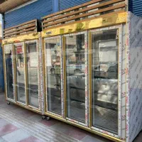 یخچال۳ درب ایستاده ویترینی،تک درب