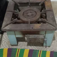 پلو پز چدنی دو شعله اندازه ۵۰×۵۰ سالم وبدون ایراد