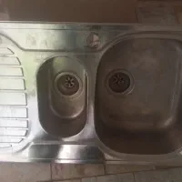 سینک ۲ لگن اخوان با کورین