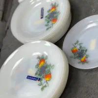 18 تکه سیب گلابی اصل فرانسه قدیمی|ظروف سرو و پذیرایی|زابل, |دیوار