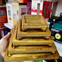 اردو خوری ست پذیرایی چوبی‌ ظروف سرامیک و