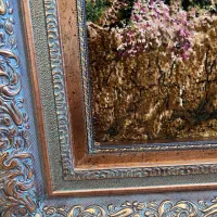 تابلو فرش دستبافت گل ابریشم|تابلو فرش|تهران, سوهانک|دیوار