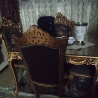 میز ناهار خوری ۴ نفره|میز و صندلی غذاخوری|کهریزک, |دیوار