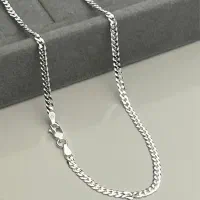 حراج زنجیر گردنبند نقره عیار ۹۲۵