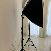 نور و فلش عکاسی پایه دار برا محتوا و عکاسی و فیلم|دوربین عکاسی و فیلم‌برداری|آمل, |دیوار