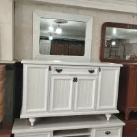 آینه کنسول مدل رومانی|بوفه، ویترین، کنسول|تبریز, |دیوار