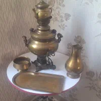 سماور برقی با سرویس