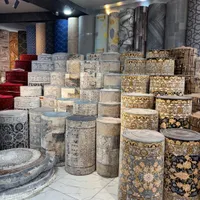 فرش برشی کناره گلیم موکت مهدی