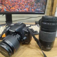 دوربین کنن 500D همراه با دو عددلنز