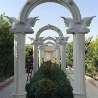 آلاچیق ملیسا فرشتگان مجسمه آبنما